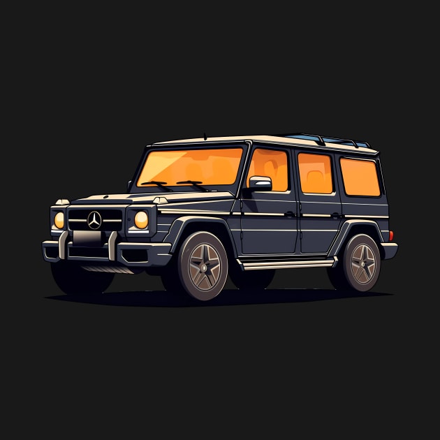 Black Mercedes G wagon AMG by carshirts 