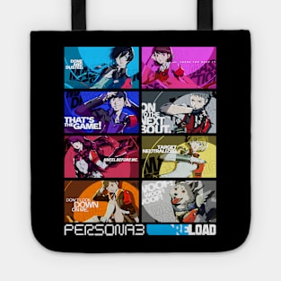 Persona 3 RELOAD - SEES All Out Attack Splash Art Tote
