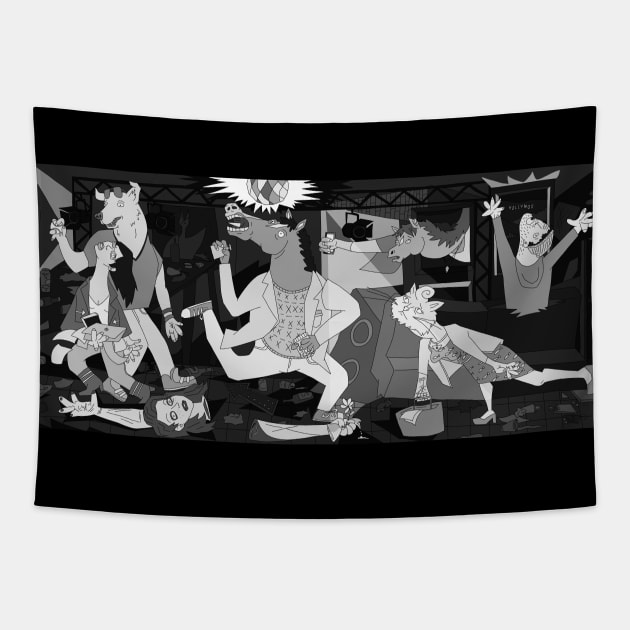 Bojack Horseman - Bojernica Tapestry by shamila