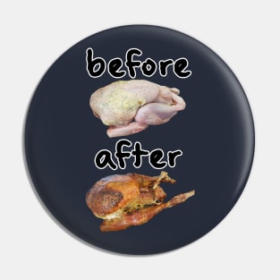 Thanksgiving Turkey Dinner Expectation Pin