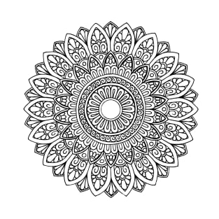 Mandala (black) T-Shirt