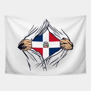 Proud Dominicana Flag, Republica dominicana gift heritage, Dominican girl Boy Friend dominicano Tapestry