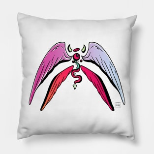 Blue Red Blend Angel Eye Pillow