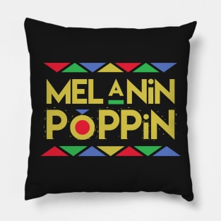 Melanin Poppin! Pillow