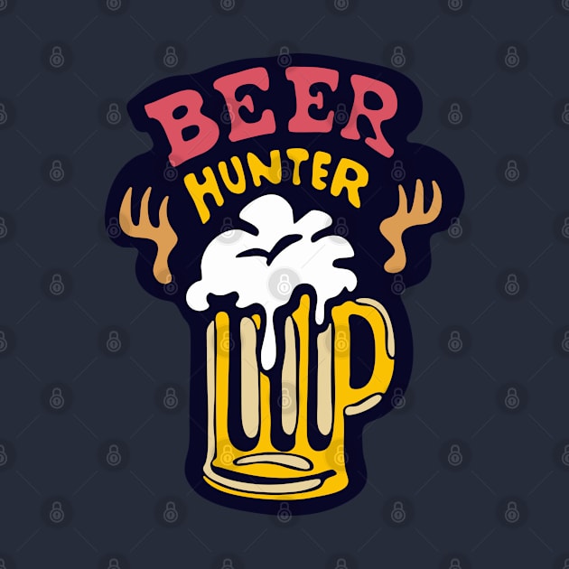 Beer Hunter illustration by Cofefe Studio