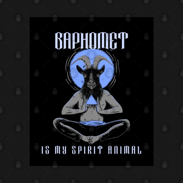 Baphomet Is My Spirit Animal by dflynndesigns