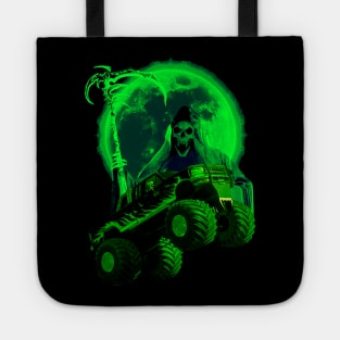 Monster Truck Grim Reaper Tote