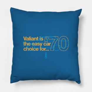 70 Valiant (4 Door) - The Easy Car Choice Pillow