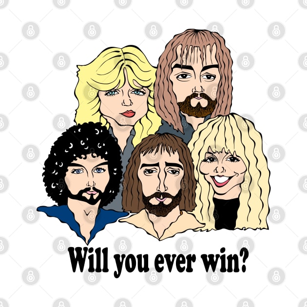 FLEETWOOD MAC FAN ART!! by cartoonistguy