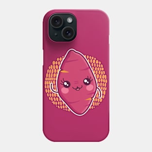 Kawaii Sweet Potato // Cute Kawaii Yam Phone Case