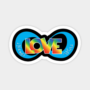 Love Always Wins Magnet