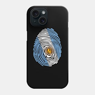 Argentina Fingerprint Phone Case