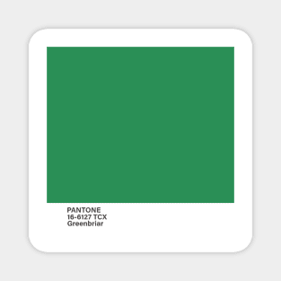 pantone 16-6127 TCX Greenbriar Magnet