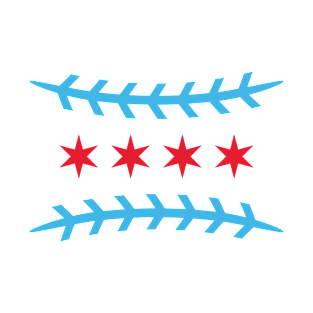 Chicago Pride Baseball Fan Tee: Wave Your Flag for Chi-Town's Finest! T-Shirt