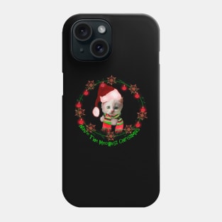 Kitten Christmas Wish! Phone Case