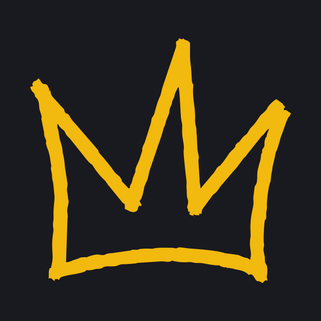 Basquiat King Crown by Teen Chic