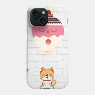 christmas puppy and friends Phone Case