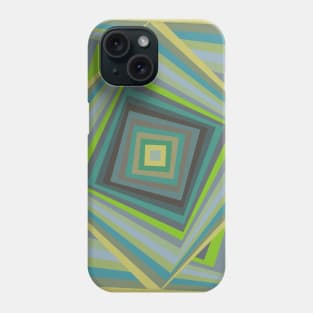 Travel Through a Trippy Green Garden Phone Case