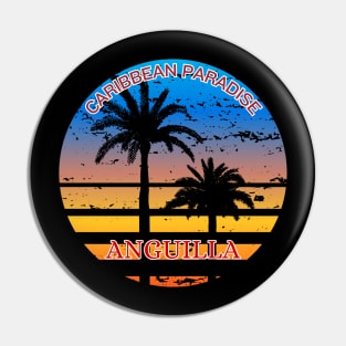 Anguilla Caribbean Paradise Pin