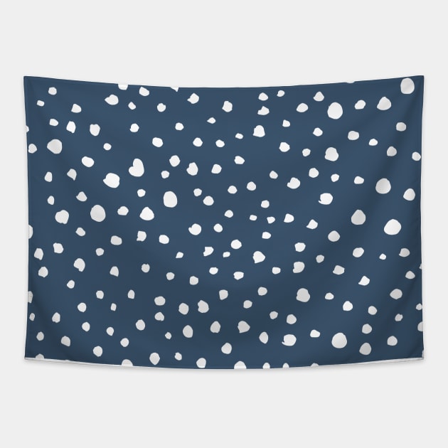 Dalmatian print tapestry top
