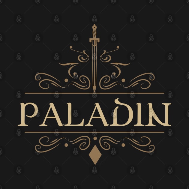 Paladin Character Class Tabletop RPG by dungeonarsenal