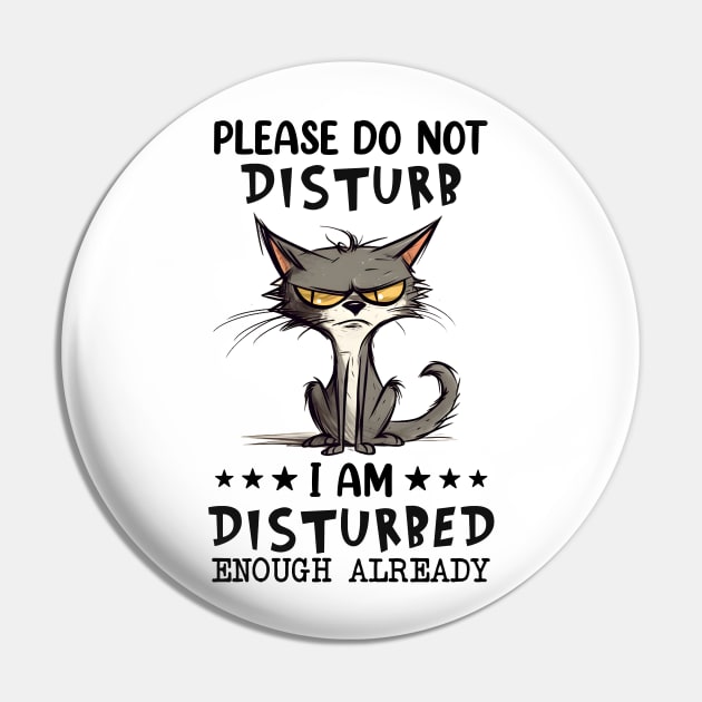 Do Not Disturb Pin by LimeGreen