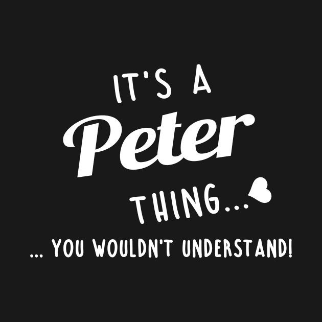 Its A Peter Thing You Couldnt Understand by SabraAstanova