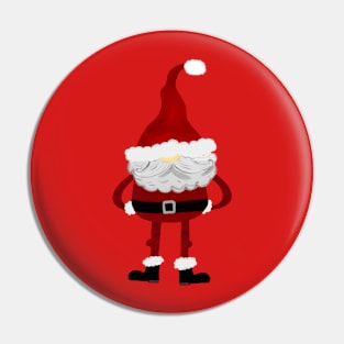 Funny Santa Pin