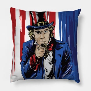 Uncle sam wants you Pillow