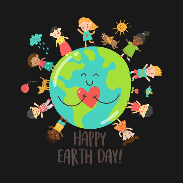 Happy Earth Day Children Around The Planet 2019 by craiglimu