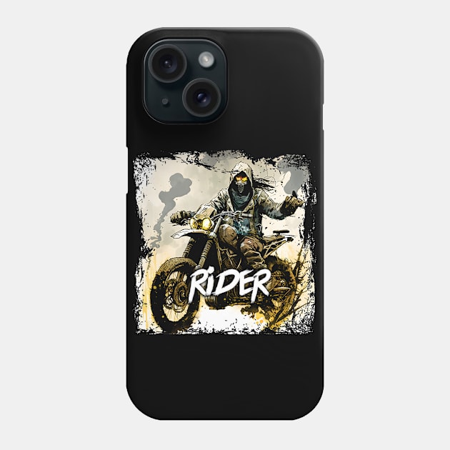 Bike Rider BRZRKR (Berserker) Phone Case by MLArtifex