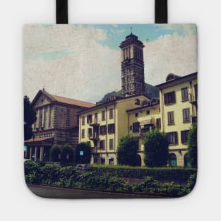 Italy sightseeing trip photography from city scape Milano Bergamo Lecco Tote