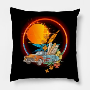 Tropical island Pillow