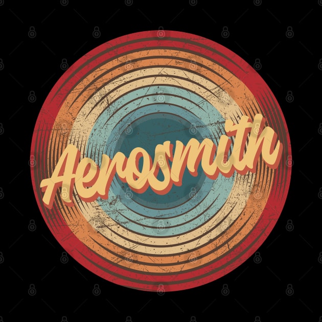 Aerosmith Vintage Circle by musiconspiracy