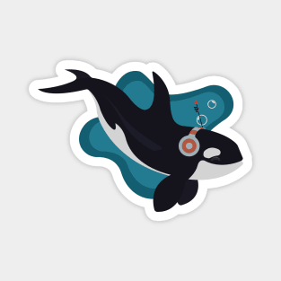 Orca Opera Magnet