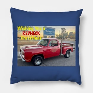 RedEXPRESSneck Christmas Pillow