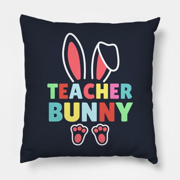 Teacher Bunny Pillow by Illustradise