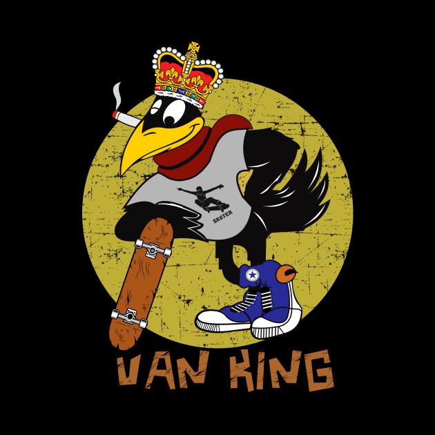 van King - King Old Crow - Grunge Style by vanKing