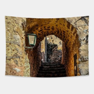 Inside Monemvasia Castle Tapestry