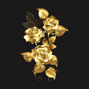 Arrangement of Gold Roses T-Shirt