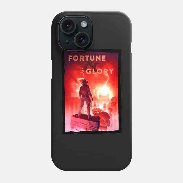 Fortune and Glory III - Indy Phone Case by Fenay-Designs