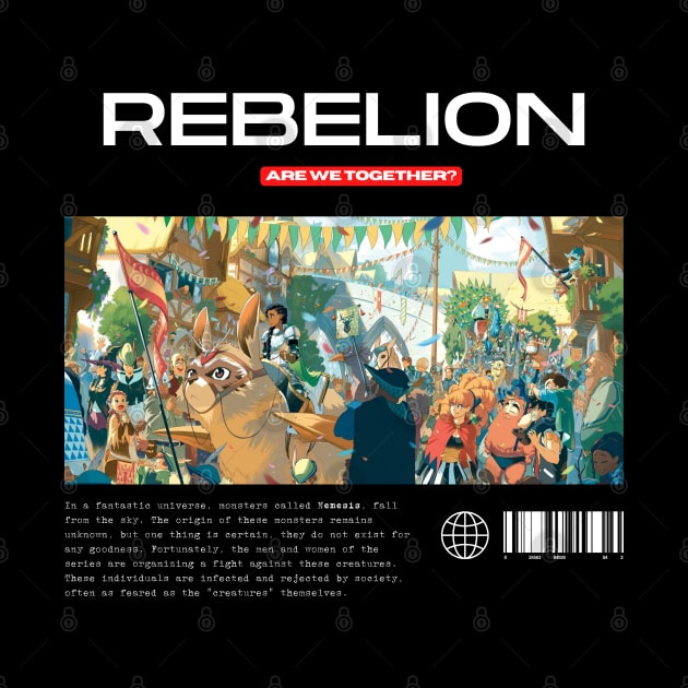 Radiant Manga Manfra Rebellion - Village Art by TTWW Studios
