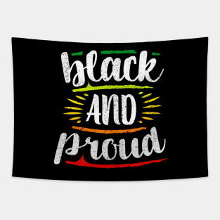 Black and Proud - Black Power - Black Power - BLM - Pride Tapestry