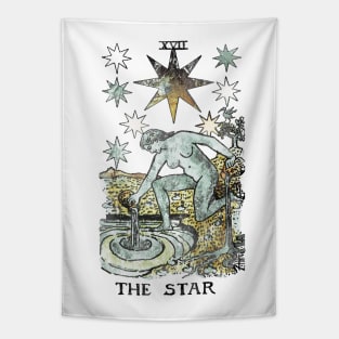 The Star - Major Arcana Tarot Card Tapestry