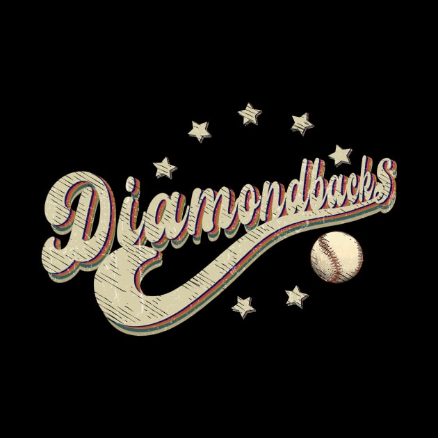 Diamondbacks Arizona Baseball vintage by wizardwenderlust