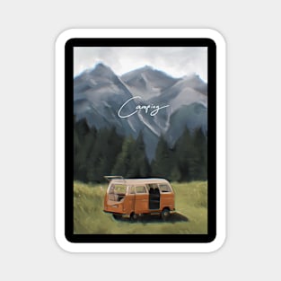 caravan camping Magnet