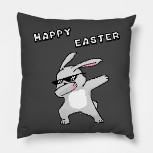 Happy Easter DAB bunny funny Pillow