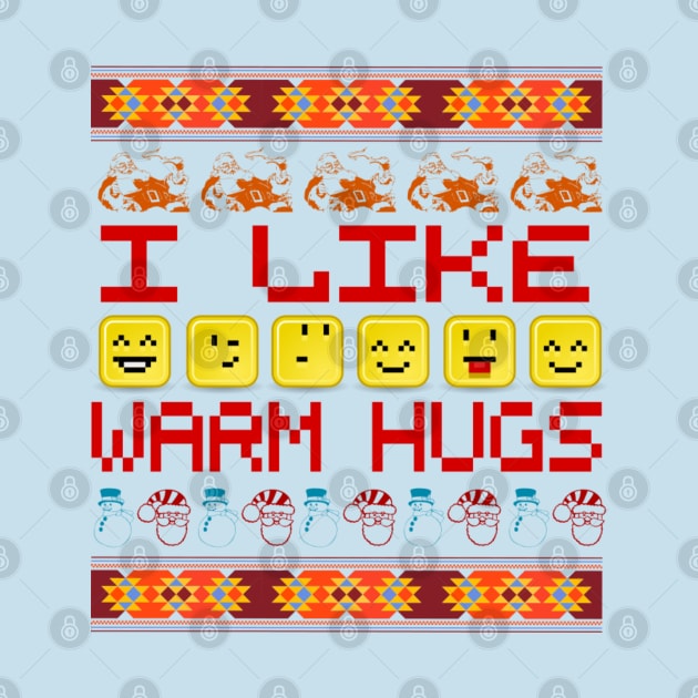 Emoji Pixel Christmas design by FlyingWhale369