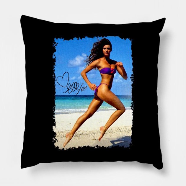 Beautiful Elle Macpherson Pillow by SeasonOfdeity