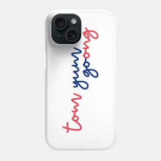 tom yum goong - Thai red and blue - Flag color Phone Case